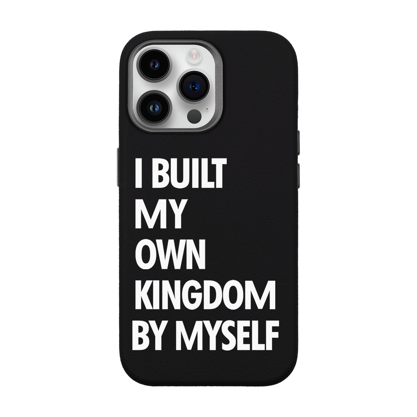 KINGDOM-iPhone 14 Pro Max Leather Premium Kılıf MagSafe Özellikli