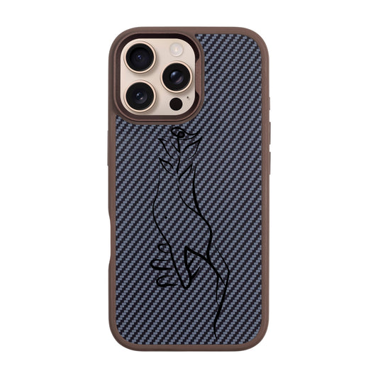 TOUCH-iPhone 16 Pro Max Plaid Kılıf MagSafe Özellikli