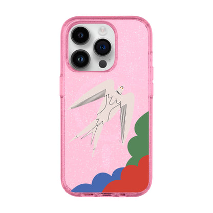 L’OISEAU LIBRE-iPhone 14 Pro Shiny Kılıf MagSafe Özellikli