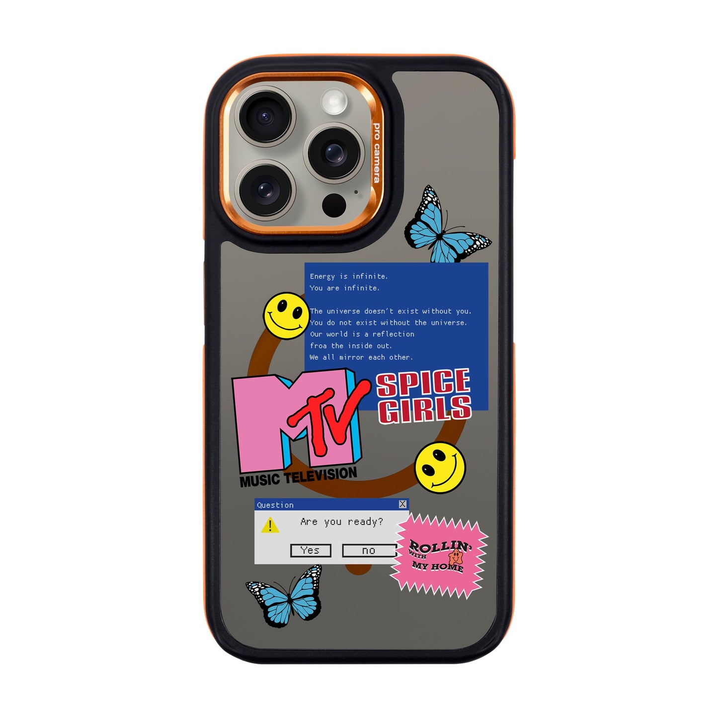 ARE YOU READY-iPhone 15 Pro Max Dark Kılıf MagSafe Özellikli