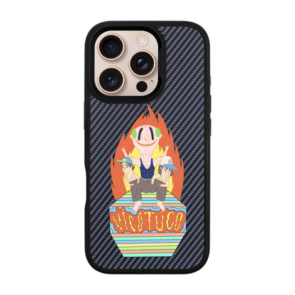 VİCOTÜCO ADAM-iPhone 16 Pro Plaid Kılıf MagSafe Özellikli