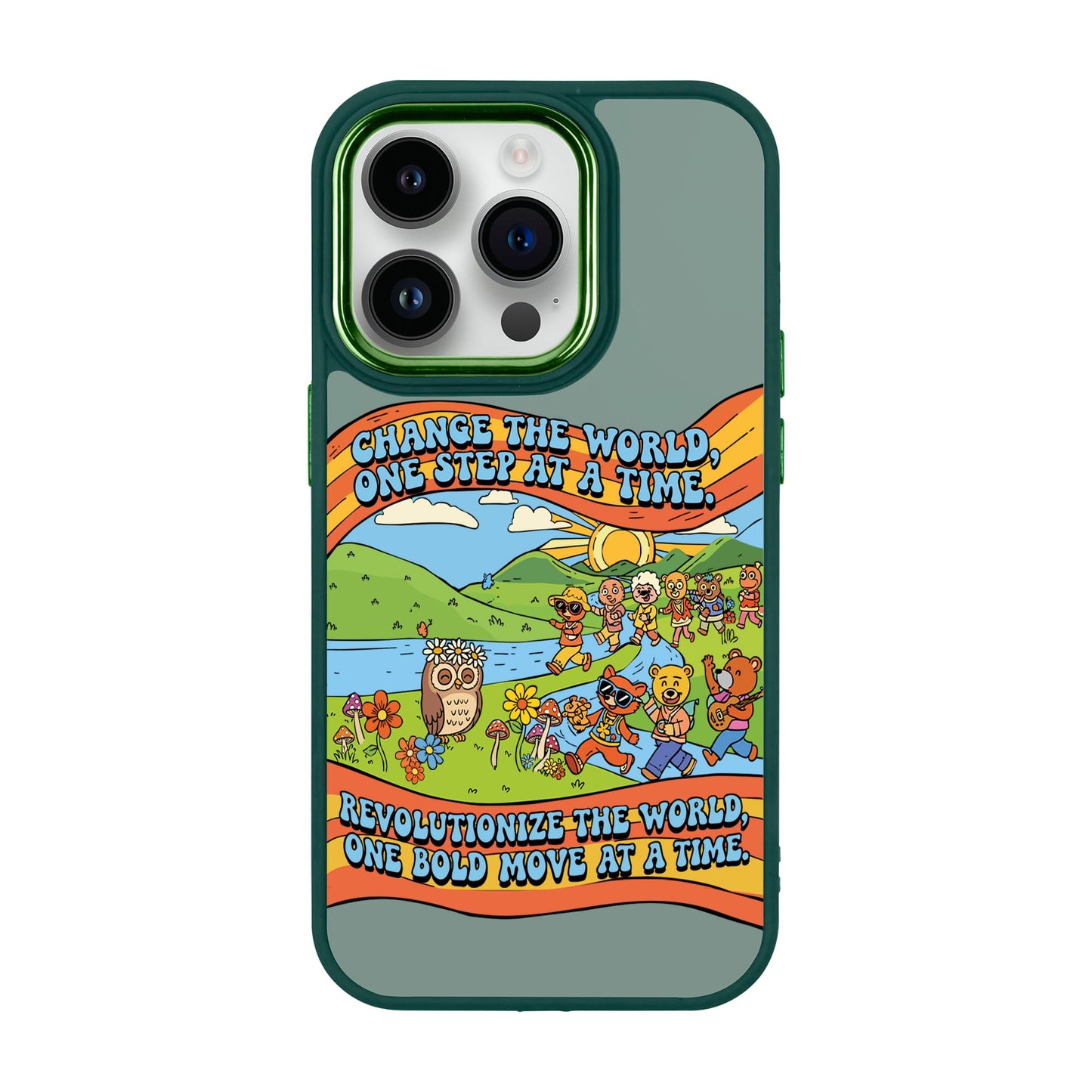 CHANGE THE WORLD-iPhone 14 Pro Proof Kılıf
