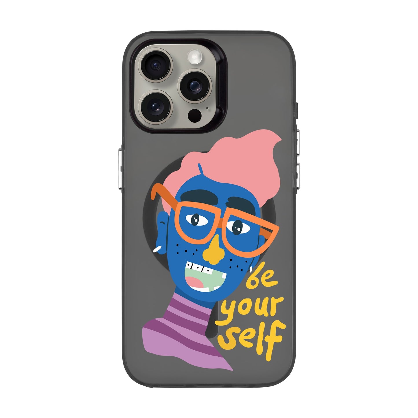 BE YOUR SELF-Hold Kılıf MagSafe Özellikli - iPhone 15 Pro Max