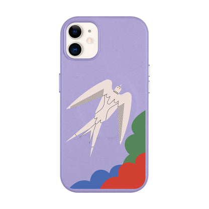 L’OISEAU LIBRE-Leather Kılıf MagSafe Özellikli - iPhone 11