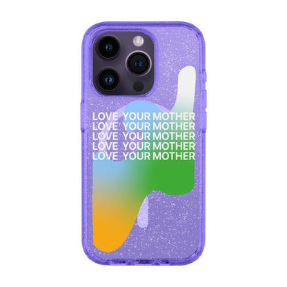 LOVE YOUR MOTHER-Shiny Kılıf MagSafe Özellikli - iPhone 14 Pro