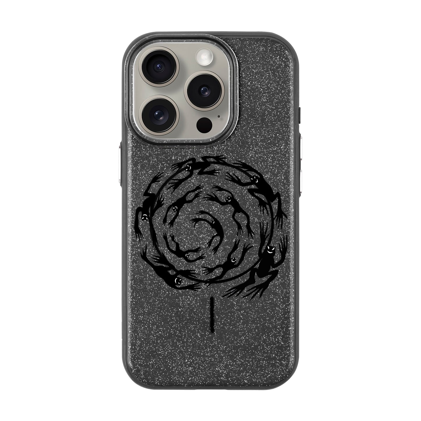 SWIRLING FROGS-Radiant Kılıf MagSafe Özellikli - iPhone 15 Pro