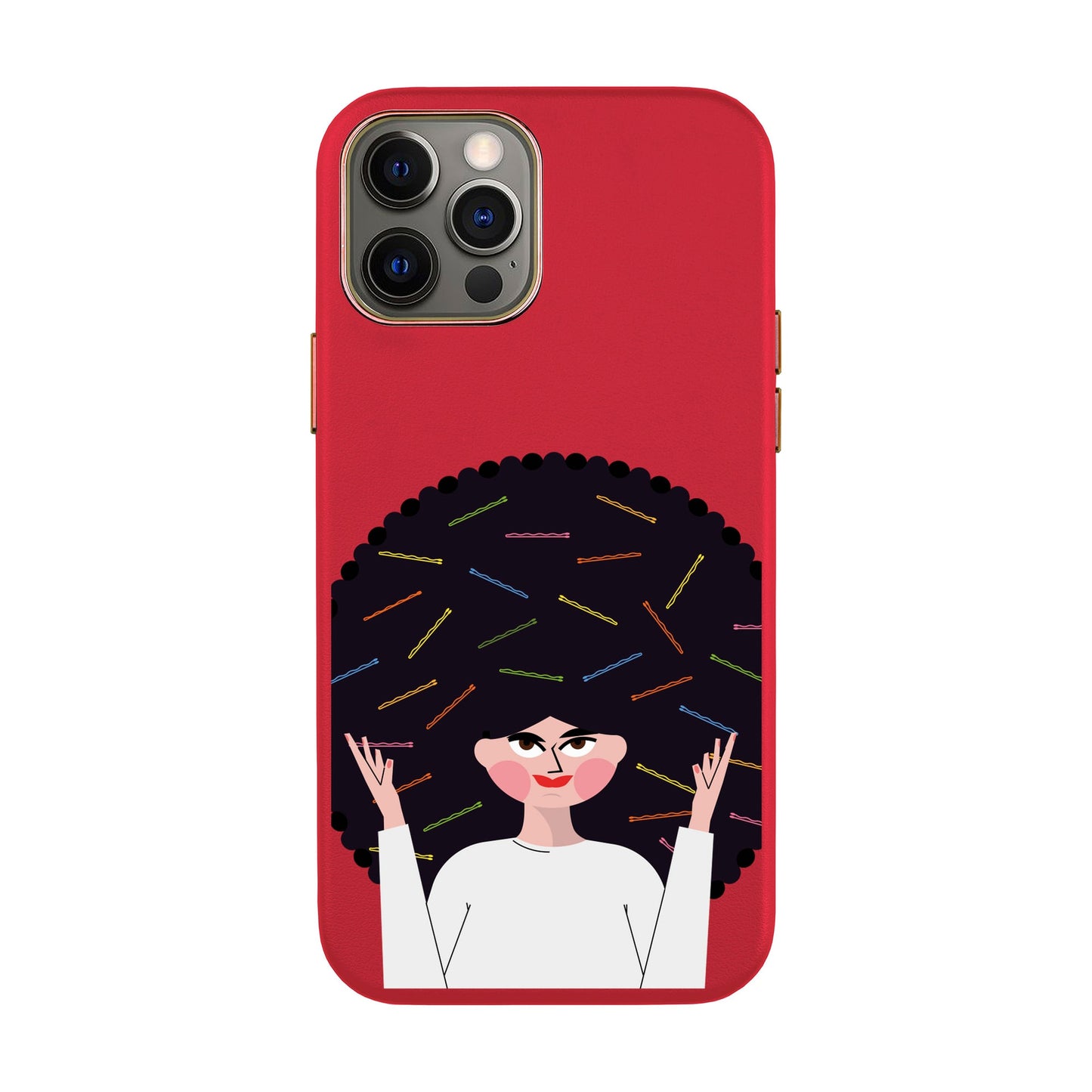 TANGLES OF HAPPINESS-iPhone 11 Pro Max Leather Kılıf