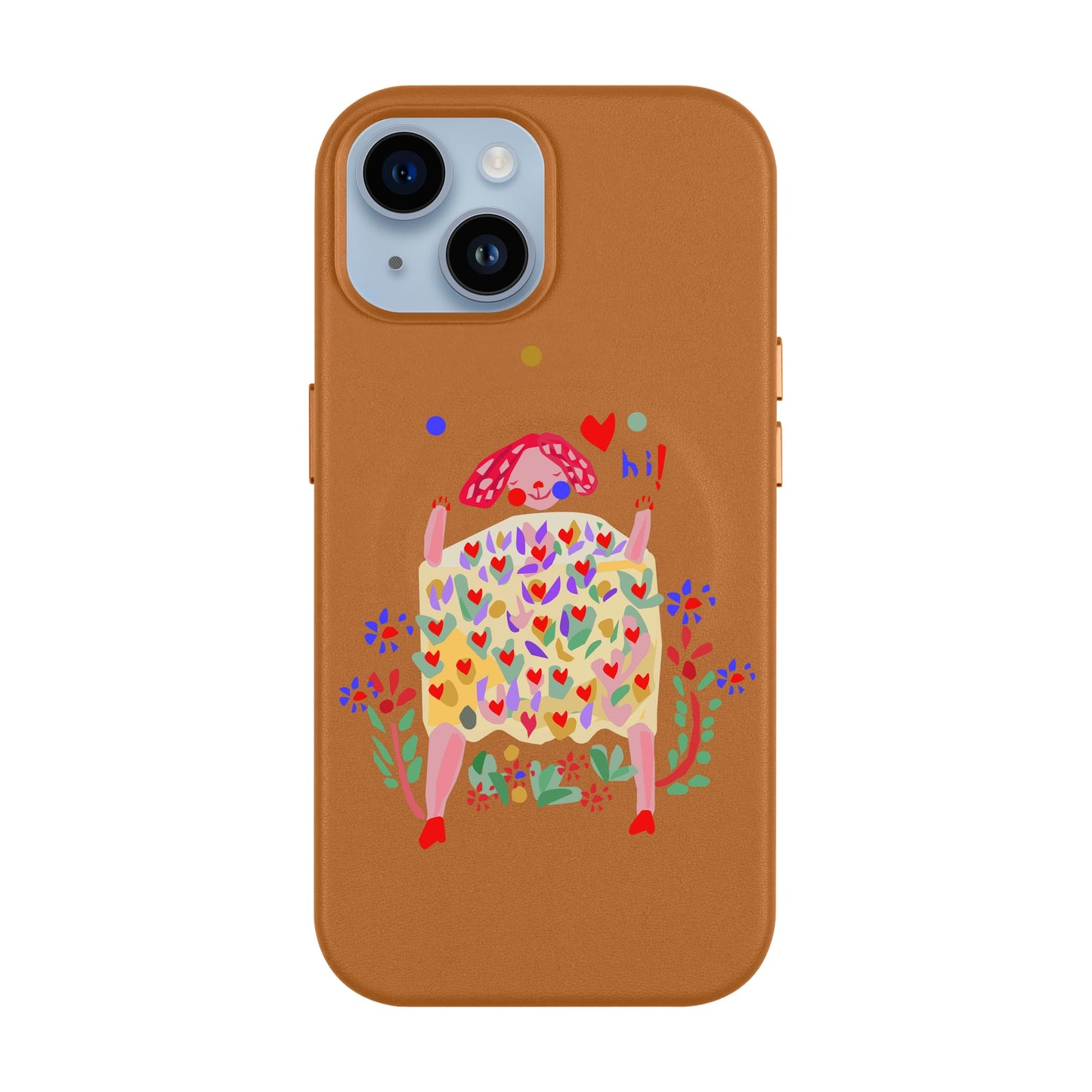 ÜÇ TOP-Leather Kılıf MagSafe Özellikli - iPhone 13