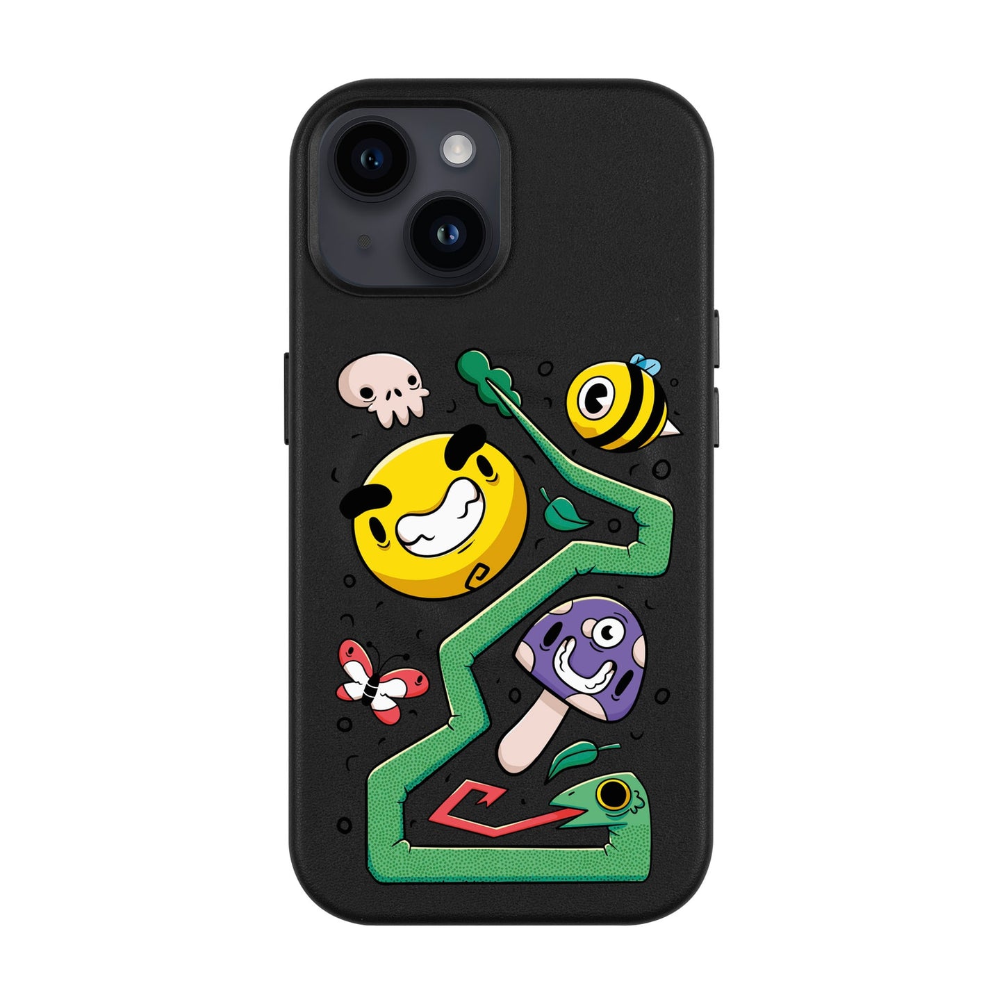 NADUR-Leather Kılıf MagSafe Özellikli - iPhone 13