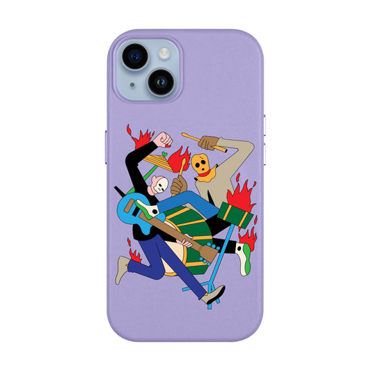 MONSTER MASH-iPhone 14 Plus Leather Kılıf MagSafe Özellikli