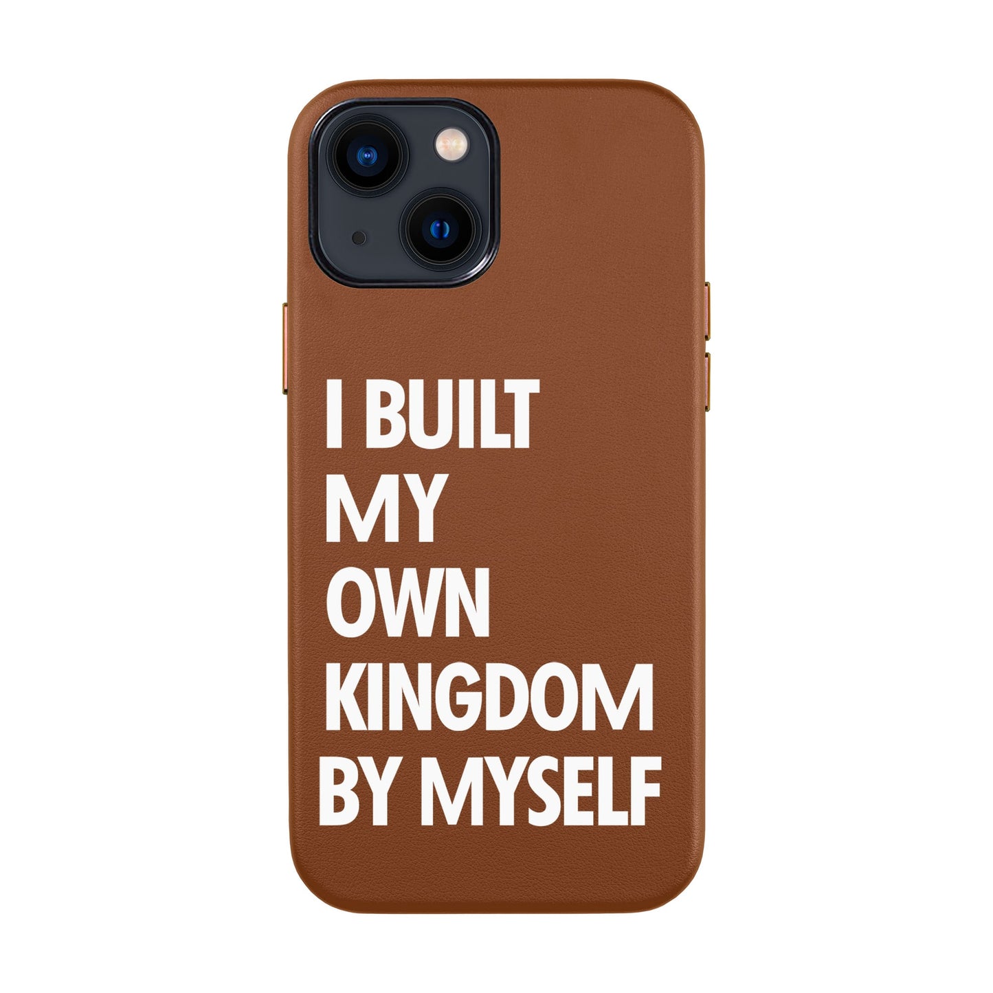 KINGDOM-iPhone 14 Leather Kılıf