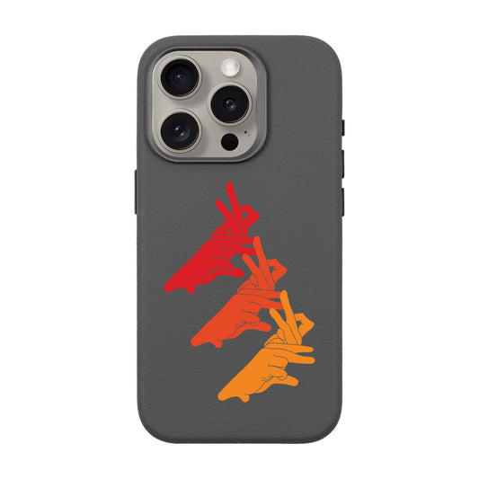 BUNNY MARCH-iPhone 15 Pro Leather Premium Kılıf MagSafe Özellikli