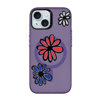 FLORIST-iPhone 15 Hold Kılıf MagSafe Özellikli