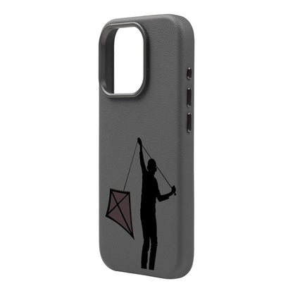 KITE-iPhone 16 Pro Max Leather Premium Kılıf MagSafe Özellikli