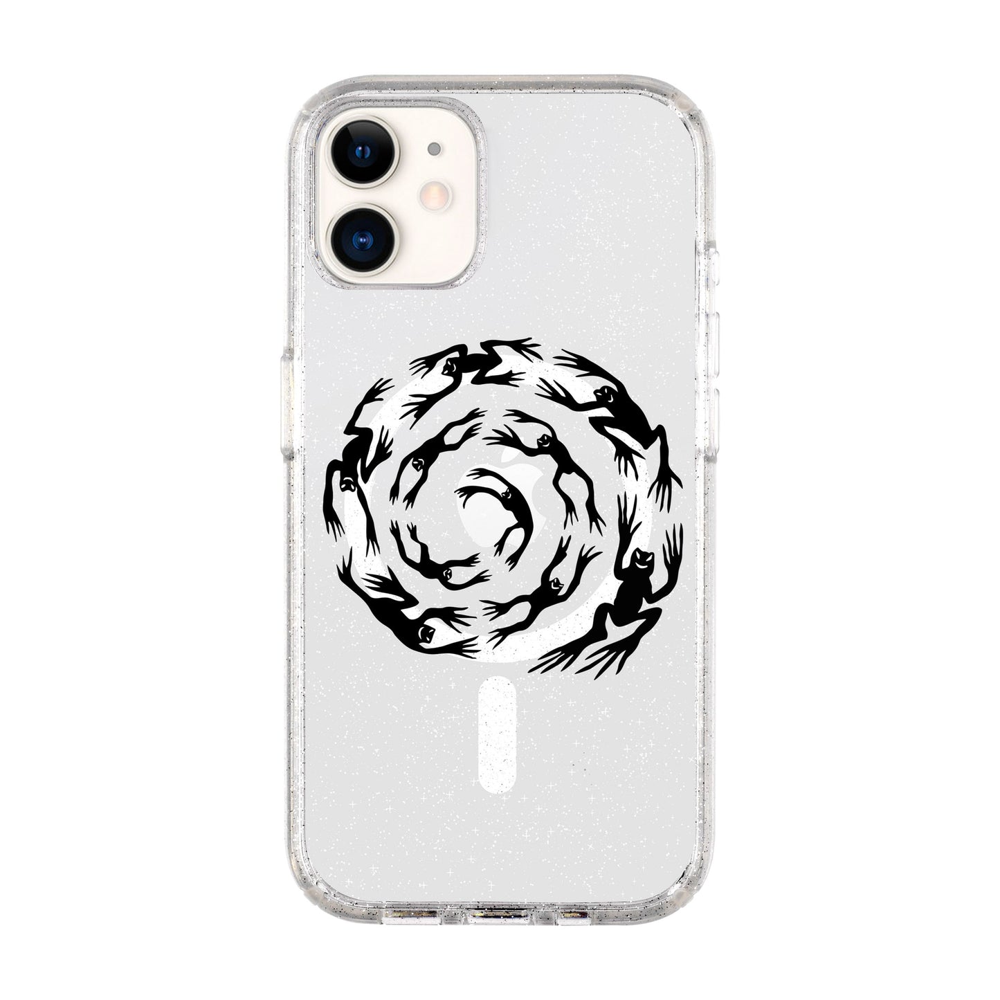 SWIRLING FROGS-Shiny Kılıf MagSafe Özellikli - iPhone 11