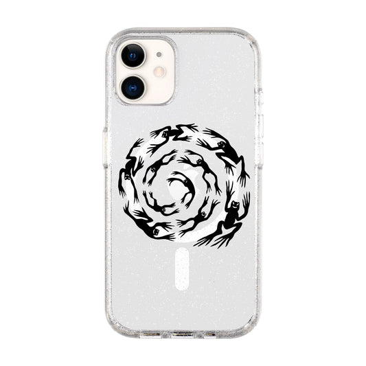SWIRLING FROGS-Shiny Kılıf MagSafe Özellikli - iPhone 11