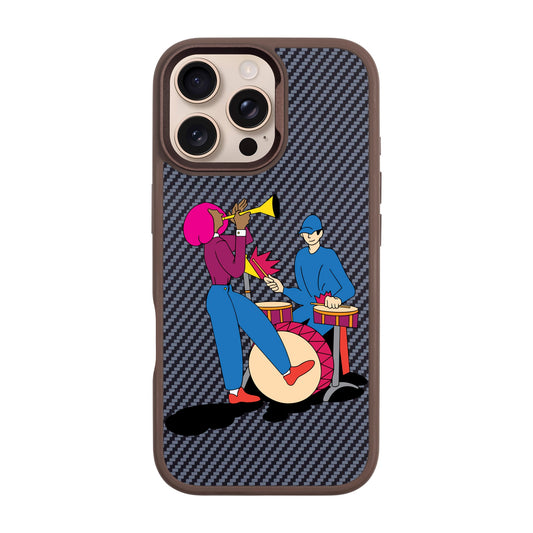 JAM-iPhone 16 Pro Max Plaid Kılıf MagSafe Özellikli