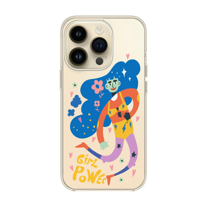 GIRL POWER-iPhone 14 Pro Solid Kılıf