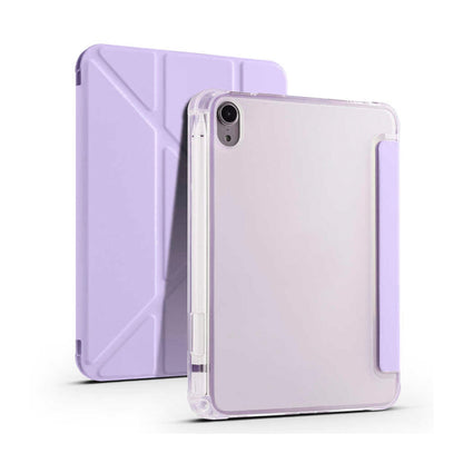 Apple iPad Mini 2021 (6.Nesil)-Trigon Folding Kalemlikli Standlı Kılıf