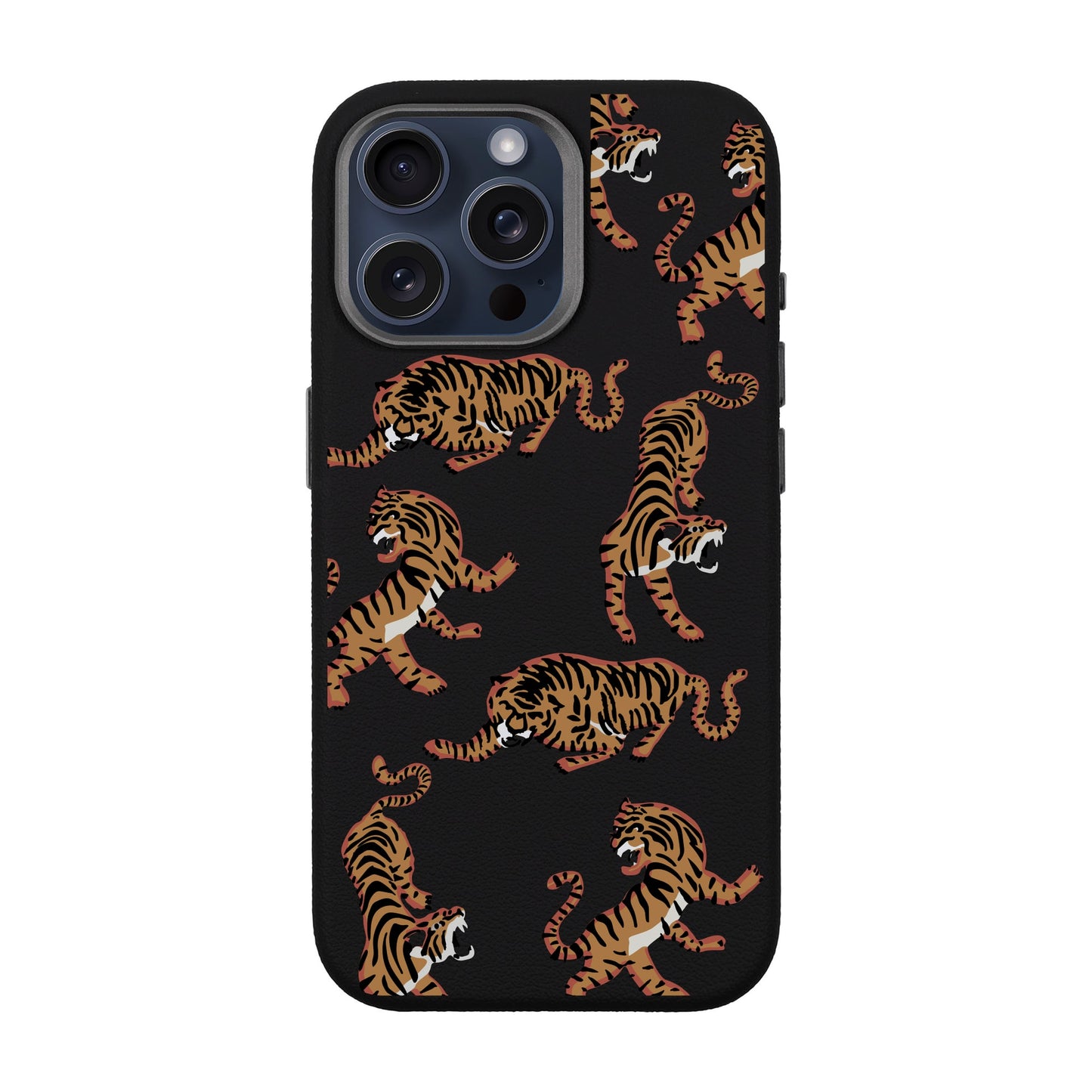 TIGER-iPhone 15 Pro Max Leather Premium Kılıf MagSafe Özellikli