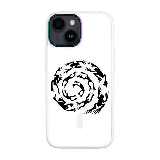 SWIRLING FROGS-iPhone 12 Vigor Kılıf MagSafe Özellikli
