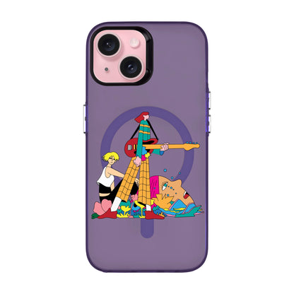HER BAND-iPhone 15 Hold Kılıf MagSafe Özellikli