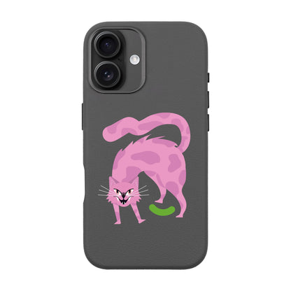GRUMBLEPAWS-iPhone 16 Plus Leather Premium Kılıf MagSafe Özellikli