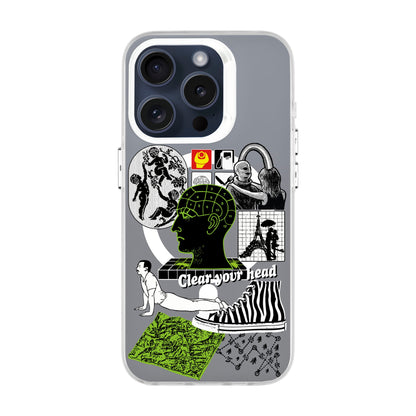 CLEAR YOUR HEAD-iPhone 15 Pro Hold Kılıf MagSafe Özellikli