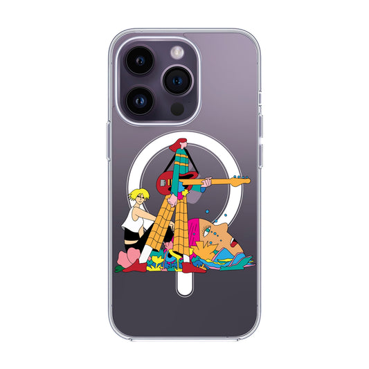 HER BAND-iPhone 14 Pro Solid Kılıf MagSafe Özellikli