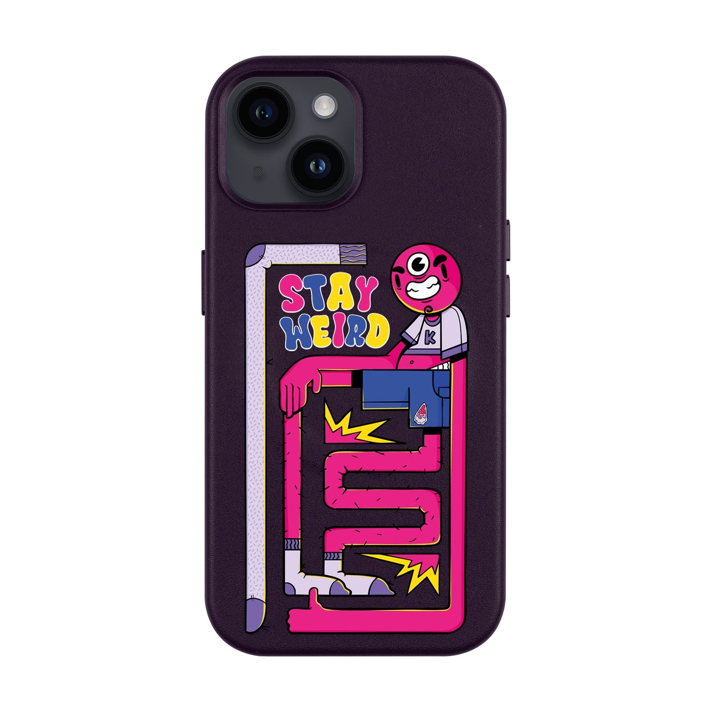 OG TOOTHY-Leather Kılıf MagSafe Özellikli - iPhone 13