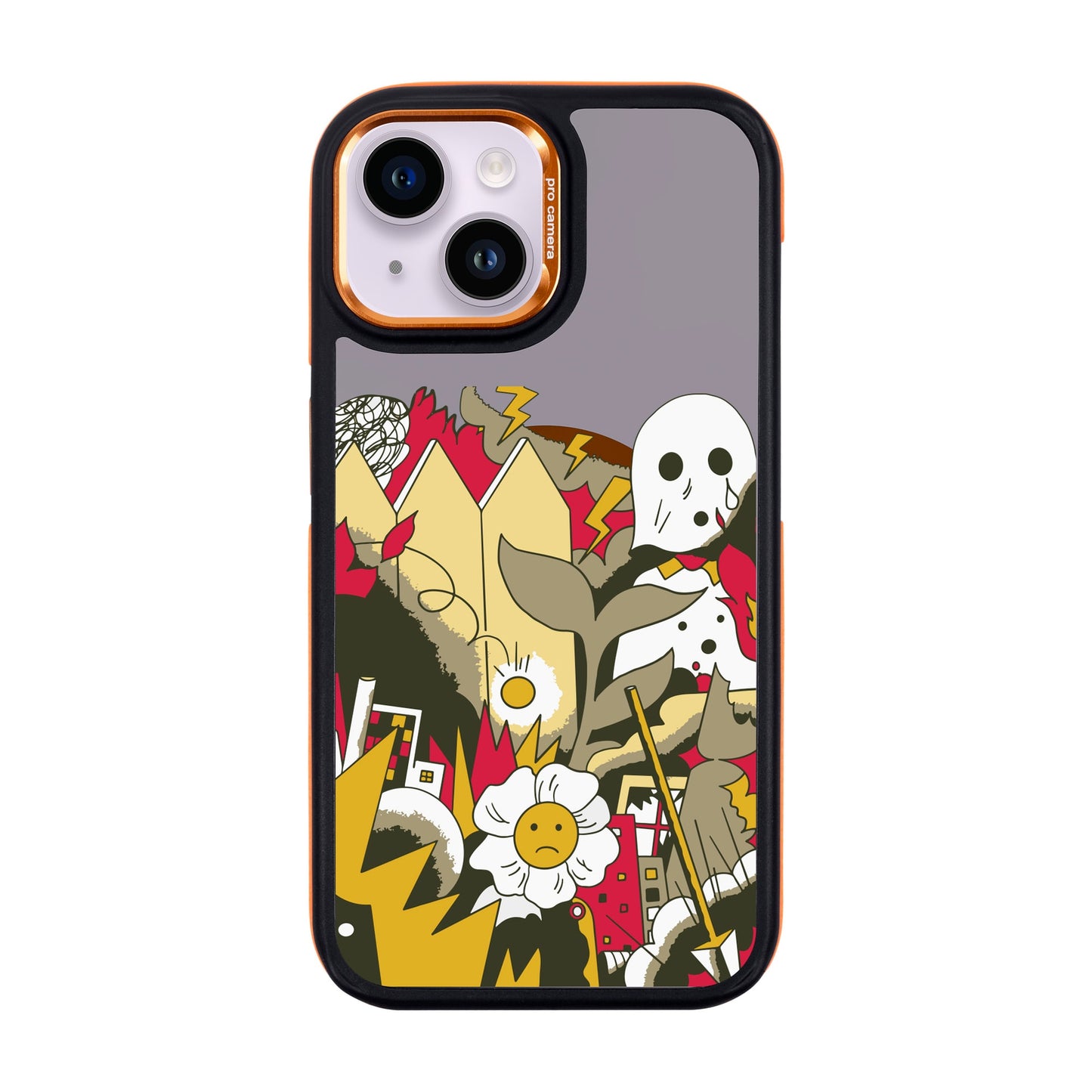 EVERYTHING IS BURNING-Dark Kılıf MagSafe Özellikli - iPhone 13