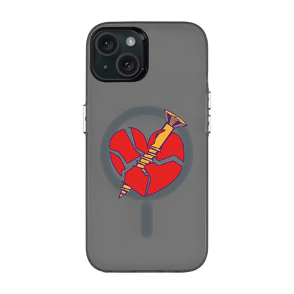 BROKEN HEART-iPhone 15 Plus Hold Kılıf MagSafe Özellikli
