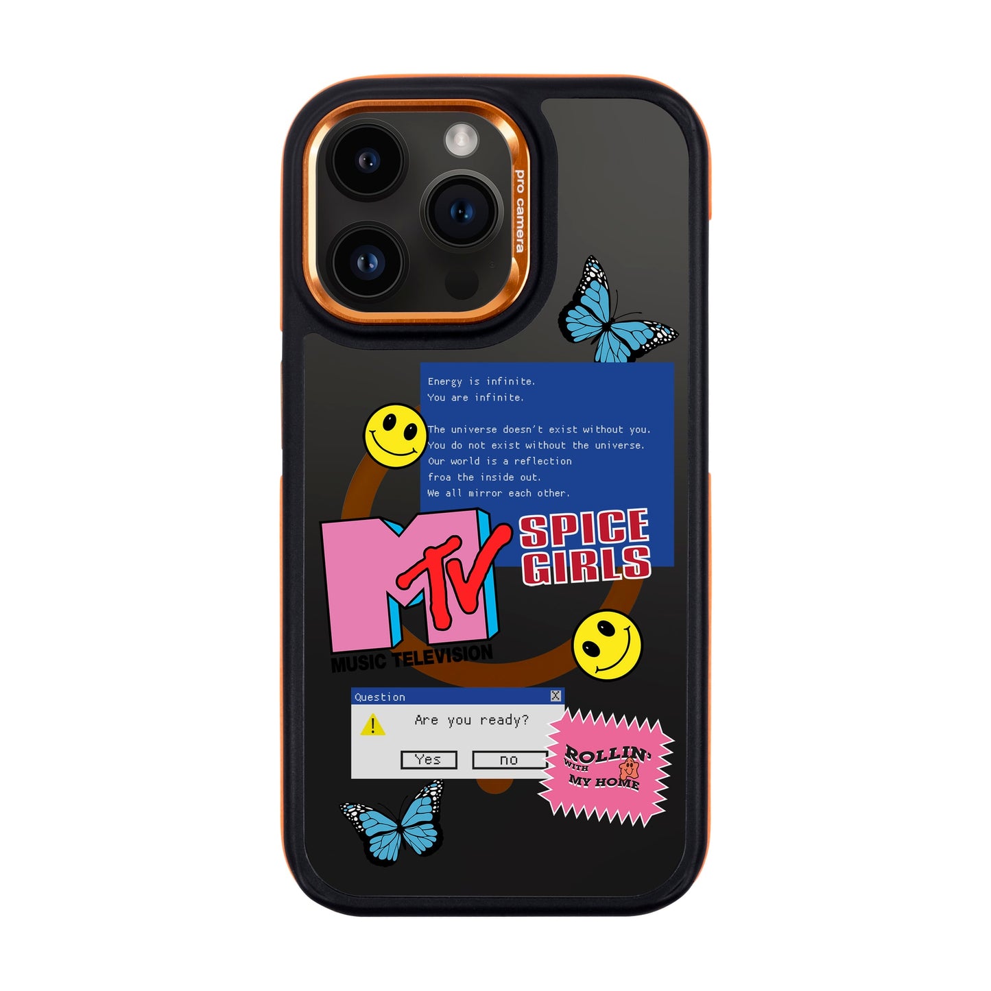 ARE YOU READY-iPhone 14 Pro Max Dark Kılıf MagSafe Özellikli