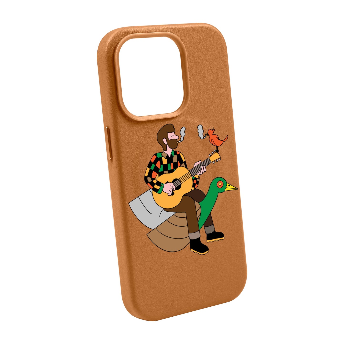 BIRDS OF A FEATHER-Leather Kılıf MagSafe Özellikli - iPhone 13