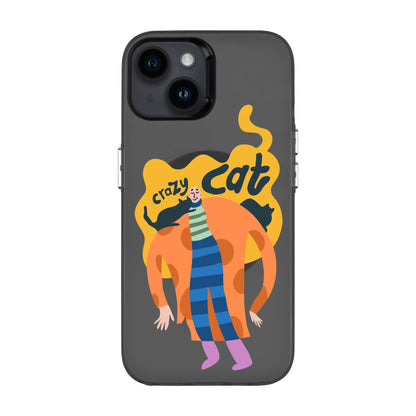 CRAZY CAT-iPhone 14 Hold Kılıf MagSafe Özellikli