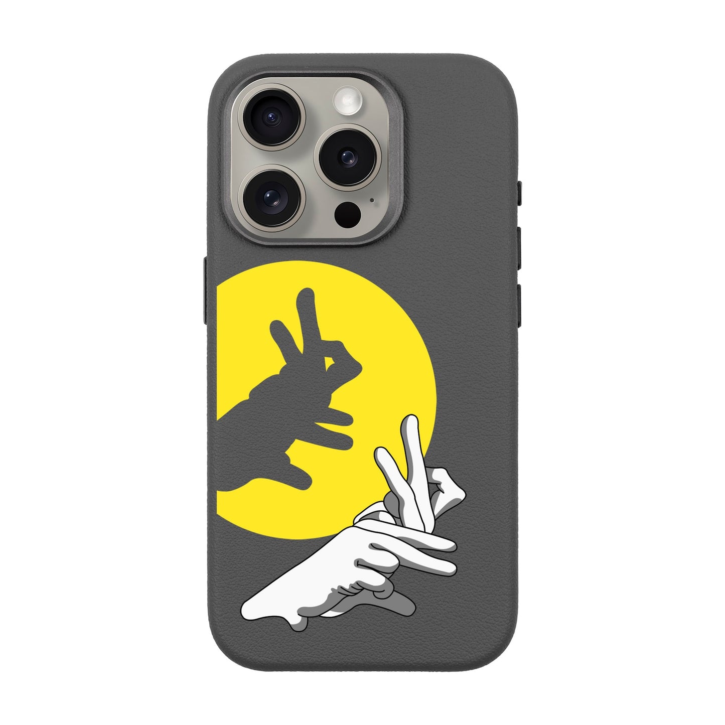 BUNNY-iPhone 15 Pro Leather Premium Kılıf MagSafe Özellikli