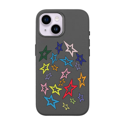STAR-iPhone 14 Leather Premium Kılıf MagSafe Özellikli