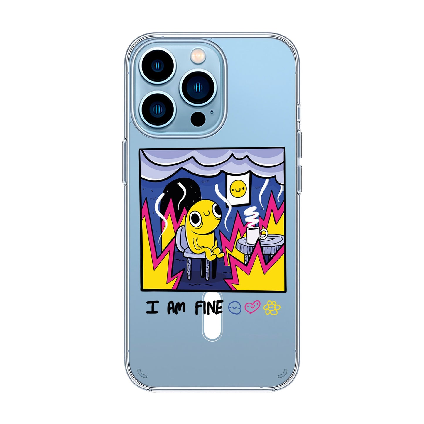 I AM FINE-Solid Kılıf MagSafe Özellikli - iPhone 11