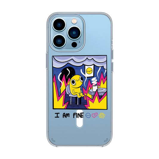 I AM FINE-Solid Kılıf MagSafe Özellikli - iPhone 11