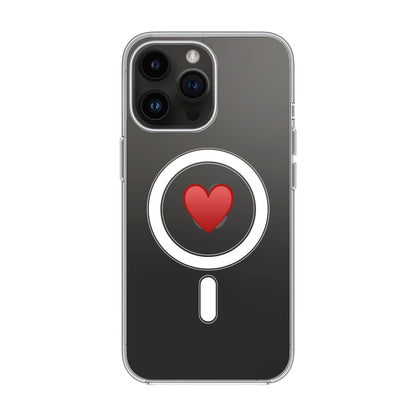 SPREAD HEART-iPhone 14 Pro Max Solid Kılıf MagSafe Özellikli