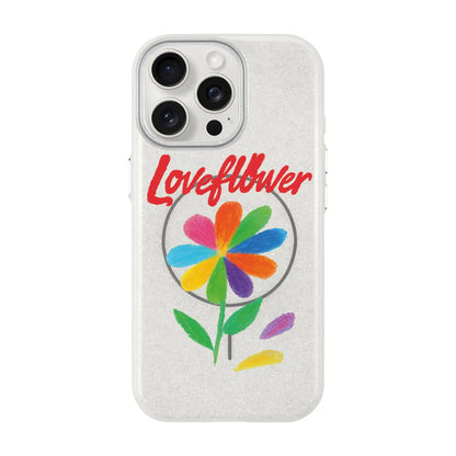 LOVE FLOWER-iPhone 15 Pro Max Radiant Kılıf MagSafe Özellikli