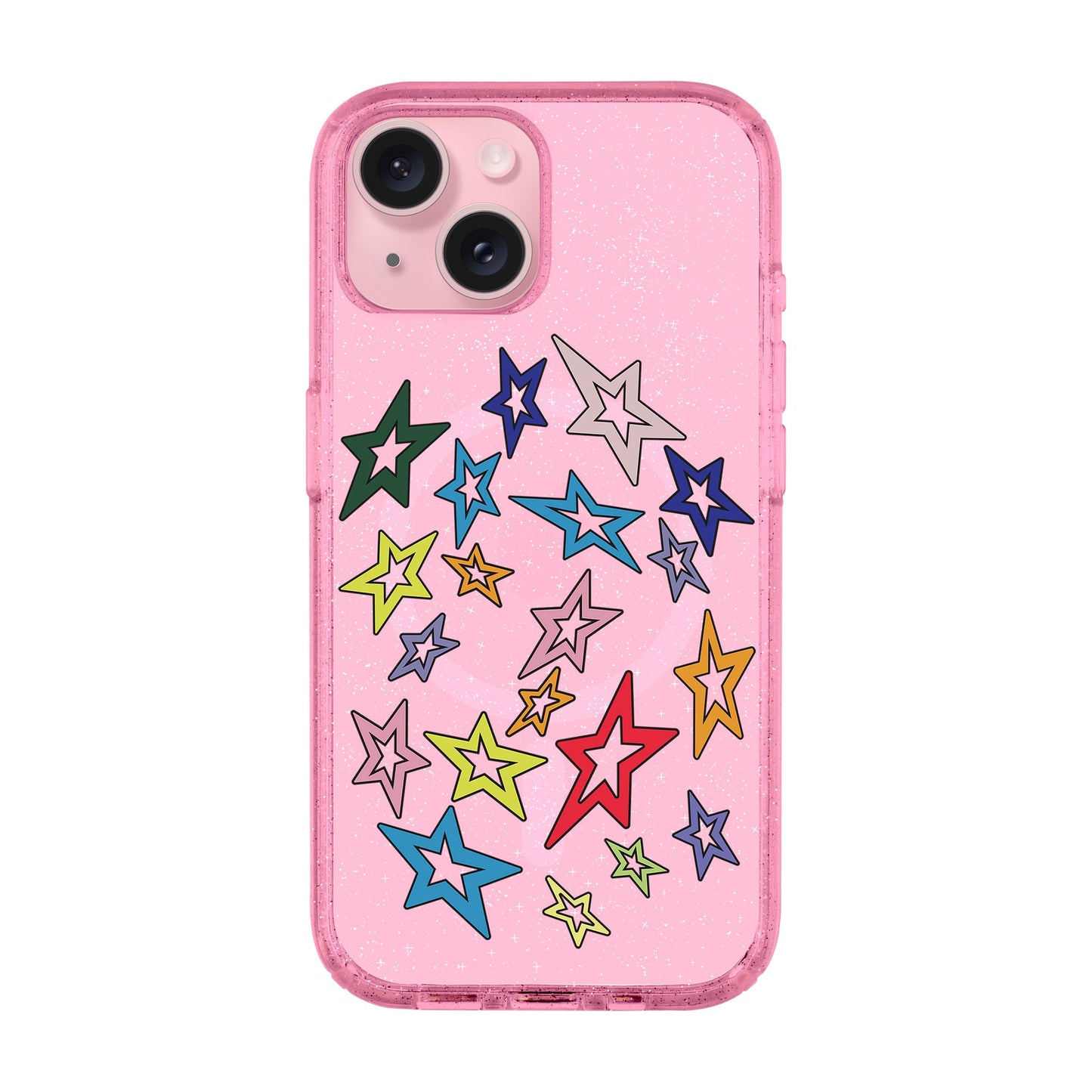 STAR-iPhone 14 Plus Shiny Kılıf MagSafe Özellikli