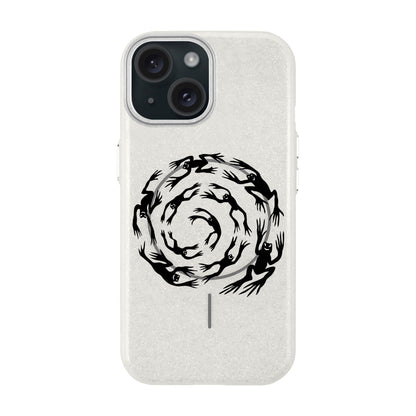 SWIRLING FROGS-iPhone 15 Plus Radiant Kılıf MagSafe Özellikli