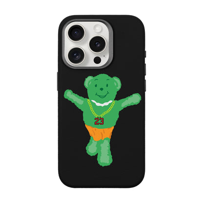 GREEN BEAR-iPhone 15 Pro Leather Premium Kılıf MagSafe Özellikli