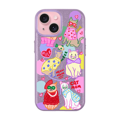 CAT MOM-Radiant Kılıf MagSafe Özellikli - iPhone 15