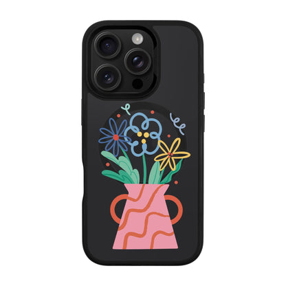 PINK VASE-iPhone 16 Pro Rise Kılıf MagSafe Özellikli