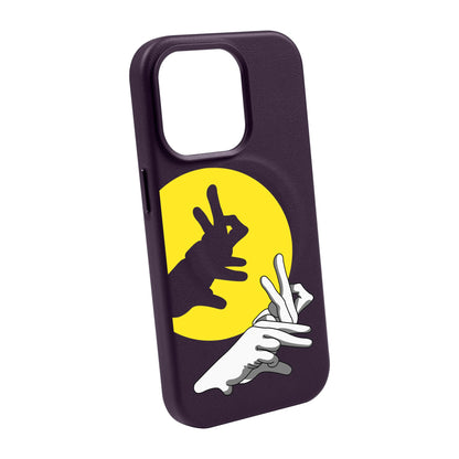 BUNNY-iPhone 14 Pro Max Leather Kılıf MagSafe Özellikli