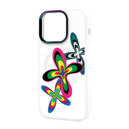 COLOR FLOWER-iPhone 14 Pro Max Vigor Kılıf MagSafe Özellikli