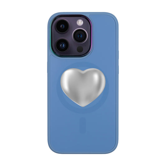 SILVER HEART-iPhone 13 Pro Vigor Kılıf MagSafe Özellikli