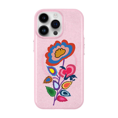 KNITTED FLOWER-iPhone 14 Pro Max Radiant Kılıf MagSafe Özellikli